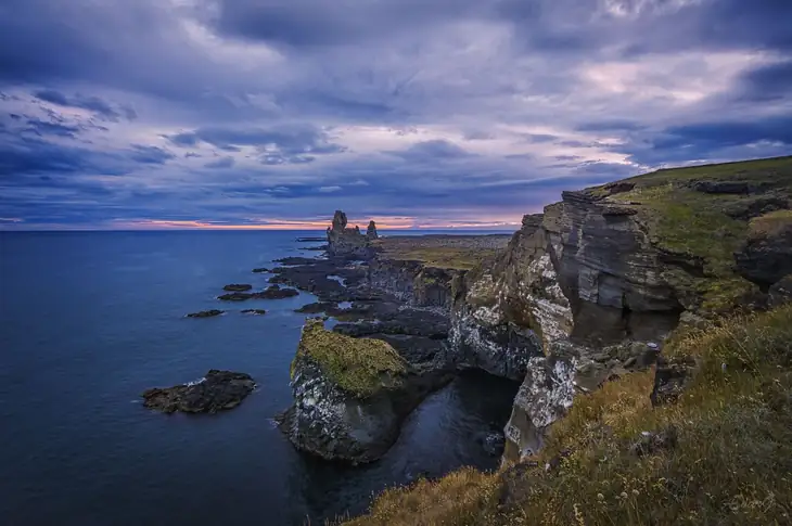 Lóndrangar Basalt Cliffs