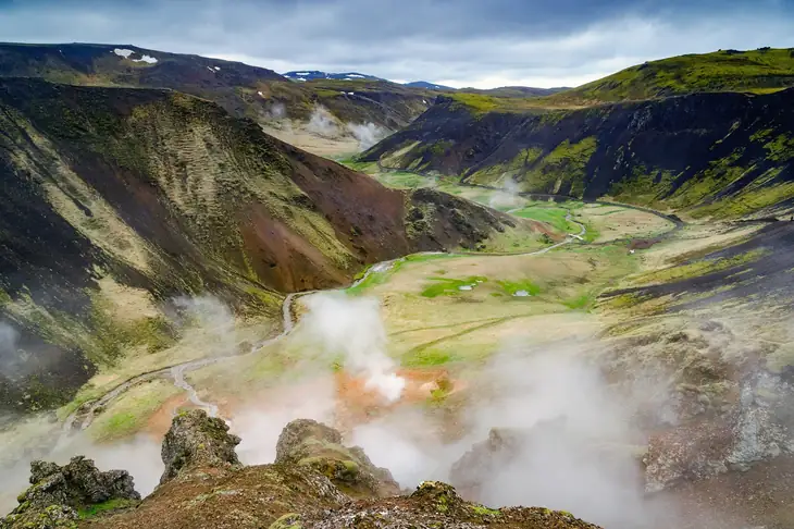 Reykjadalur Valley