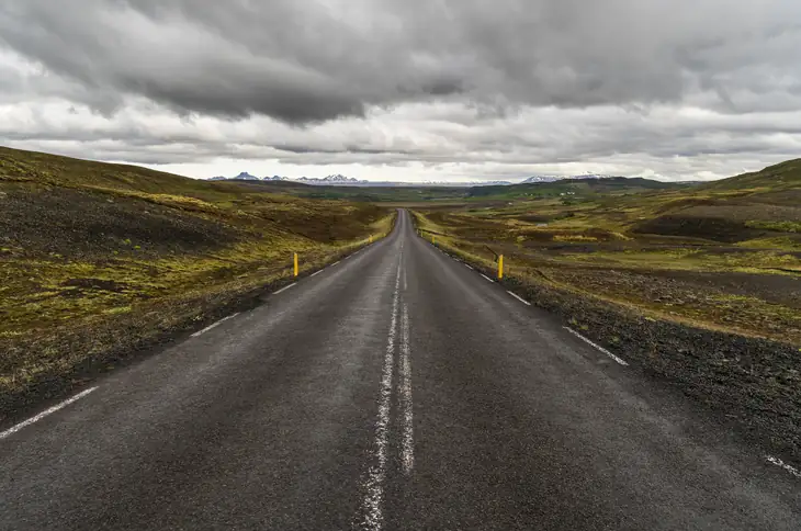 Road in Iceland