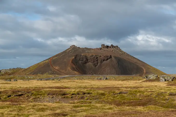 Saxhóll Crater Beach