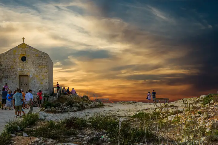 Church Of St Mary Magdalen at Dingli Cliffs