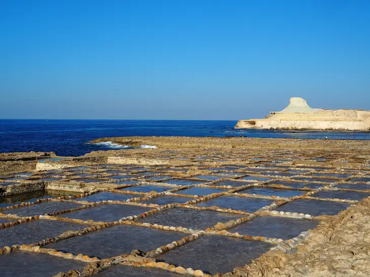 The Xwejni Salt Pans