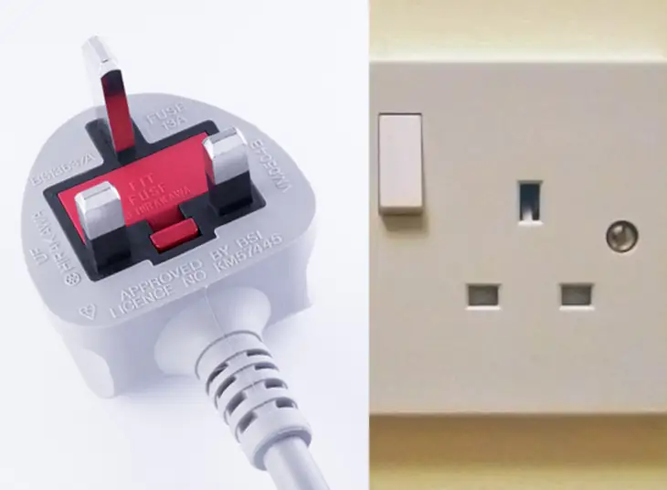 British UK Plug and Socket