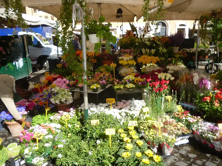 Market Stand at Campo de' Fiori