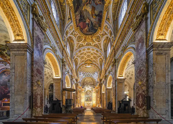 Interior of San Luigi dei Francesi