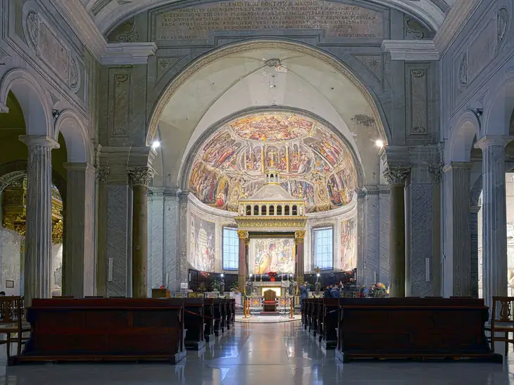 Interior of San Pietro in Vincoli